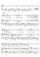 Lay Me Down Piano, Vocal, Guitar scores gallery preview page 3