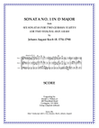 Koch Trio Sonata No. 1 in D Major
