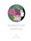 Cumbia Op.22 (Violin & Piano Version)
