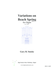 Variations on 'Beach Spring'