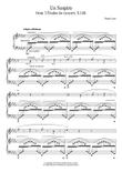 Un Sospiro, For Piano In D Flat Major (grande Études De Concert No. 3)
