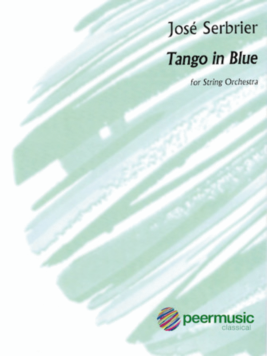 Tango in Blue (Tango en Azul) String Orchestra scores gallery preview page 1