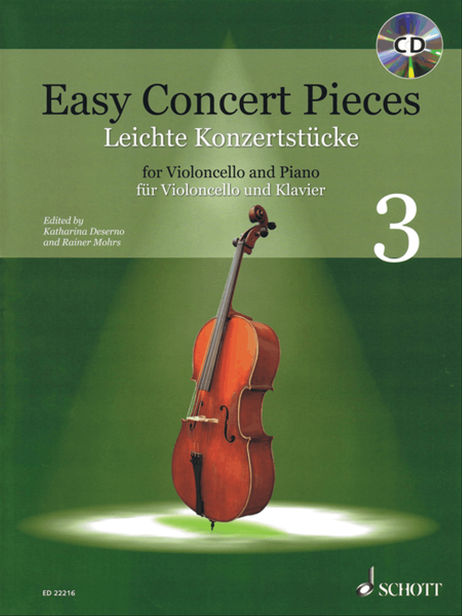 Easy Concert Pieces – Volume 3 Piano Accompaniment scores gallery preview page 1