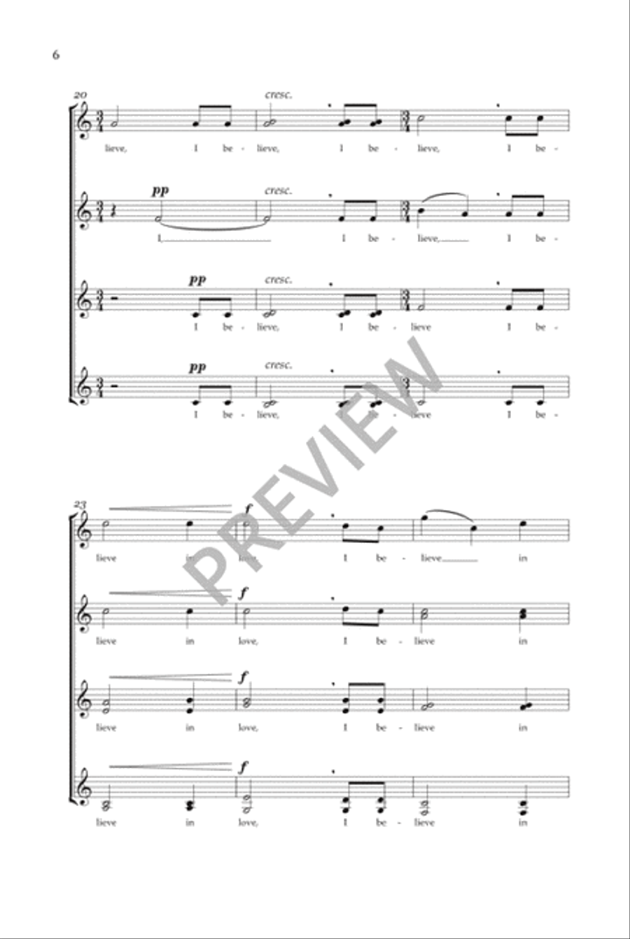 Even When He Is Silent - SSAA SSAA scores gallery preview page 7