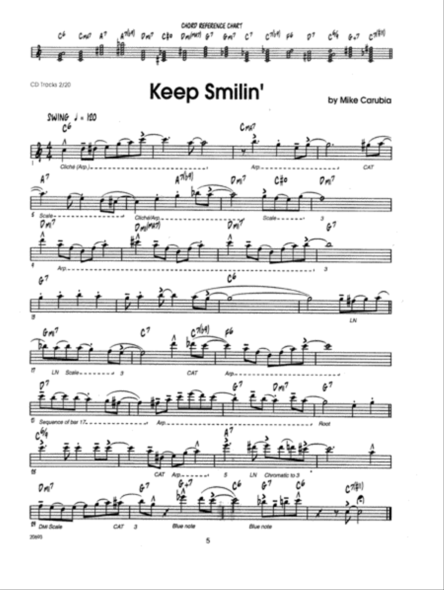 Effective Etudes For Jazz - Tenor Saxophone Tenor Saxophone scores gallery preview page 5