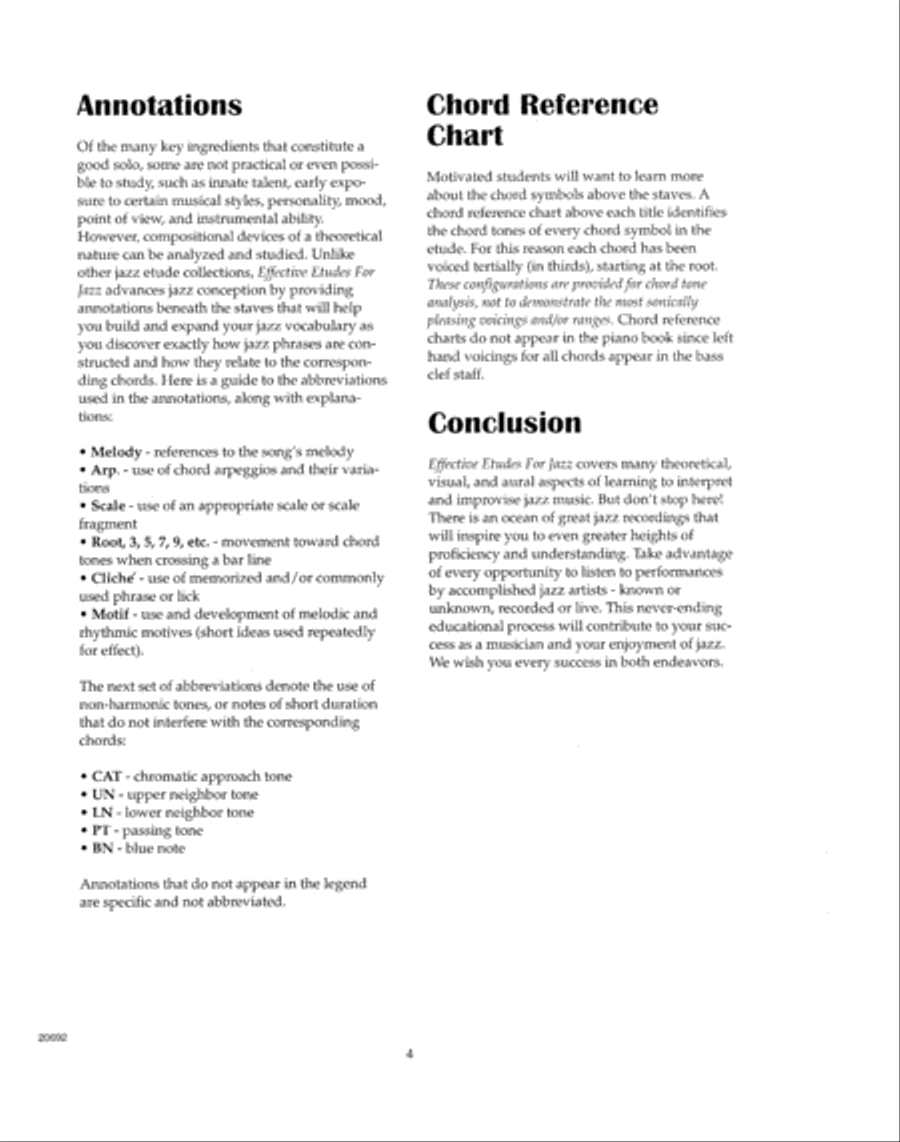 Effective Etudes For Jazz - Eb Alto Saxophone Alto Saxophone scores gallery preview page 4