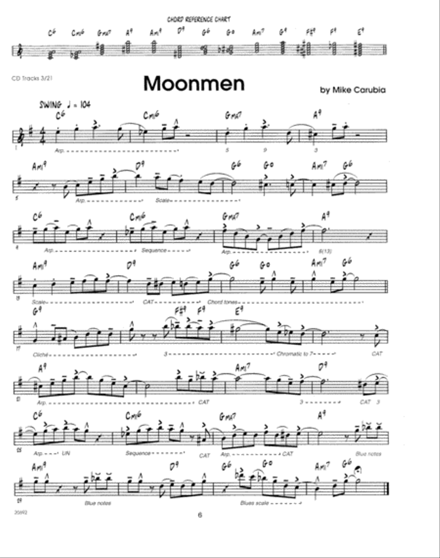 Effective Etudes For Jazz - Eb Alto Saxophone Alto Saxophone scores gallery preview page 6