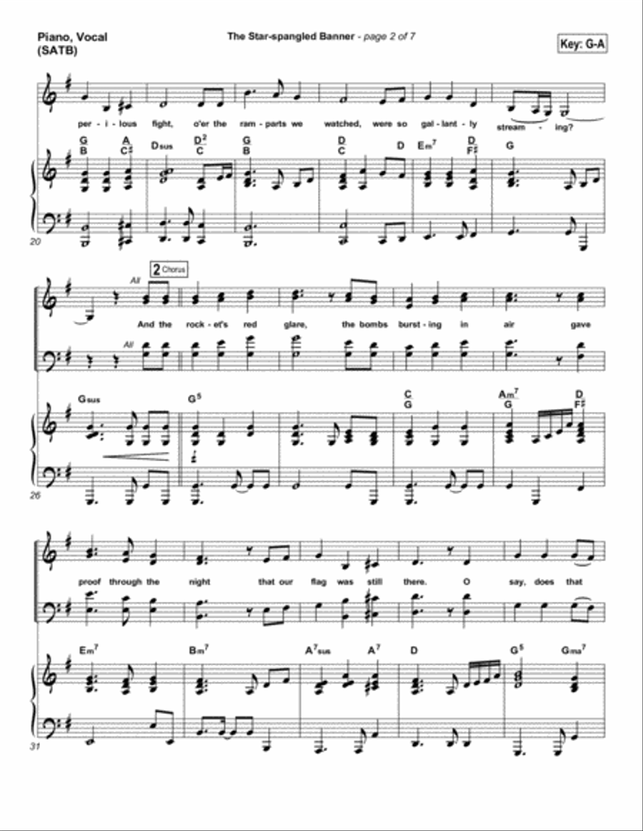 The Star-Spangled Banner - Orchestration Orchestra scores gallery preview page 5