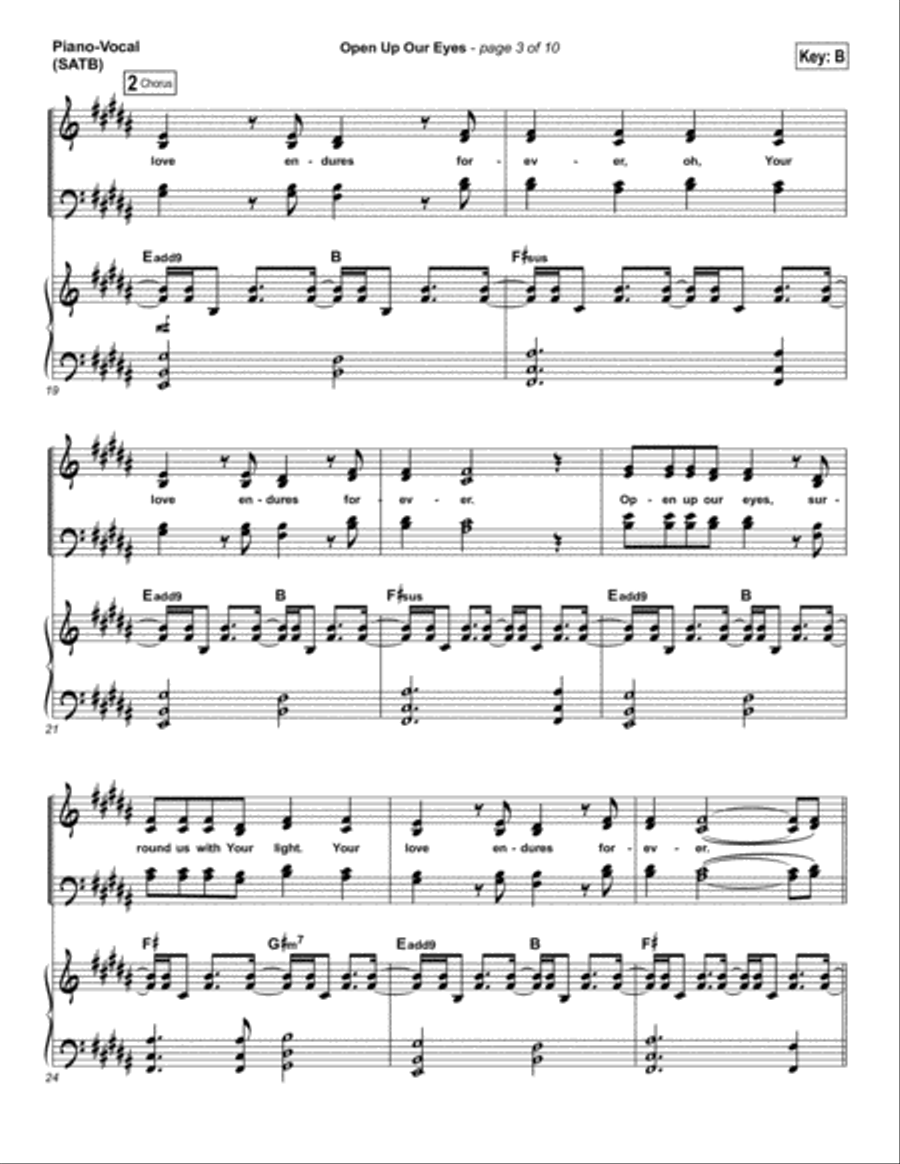 Open Up Our Eyes - Orchestration Orchestra scores gallery preview page 6