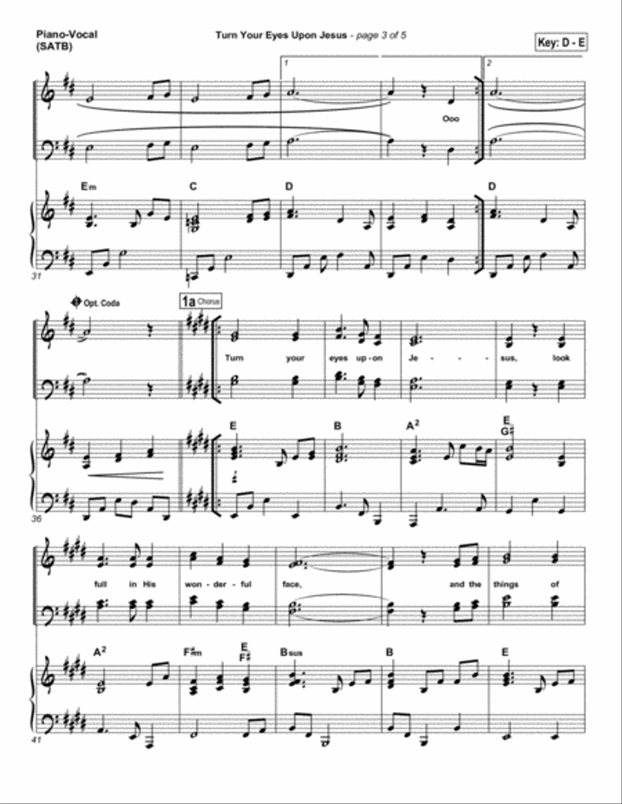 Turn Your Eyes Upon Jesus - Orchestration Orchestra scores gallery preview page 5