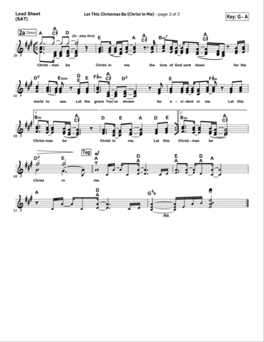 Let This Christmas Be (Christ In Me) - Orchestration Orchestra scores gallery preview page 3