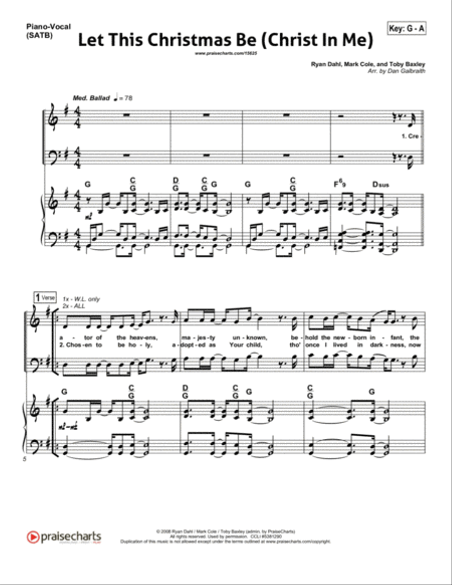 Let This Christmas Be (Christ In Me) - Orchestration Orchestra scores gallery preview page 4