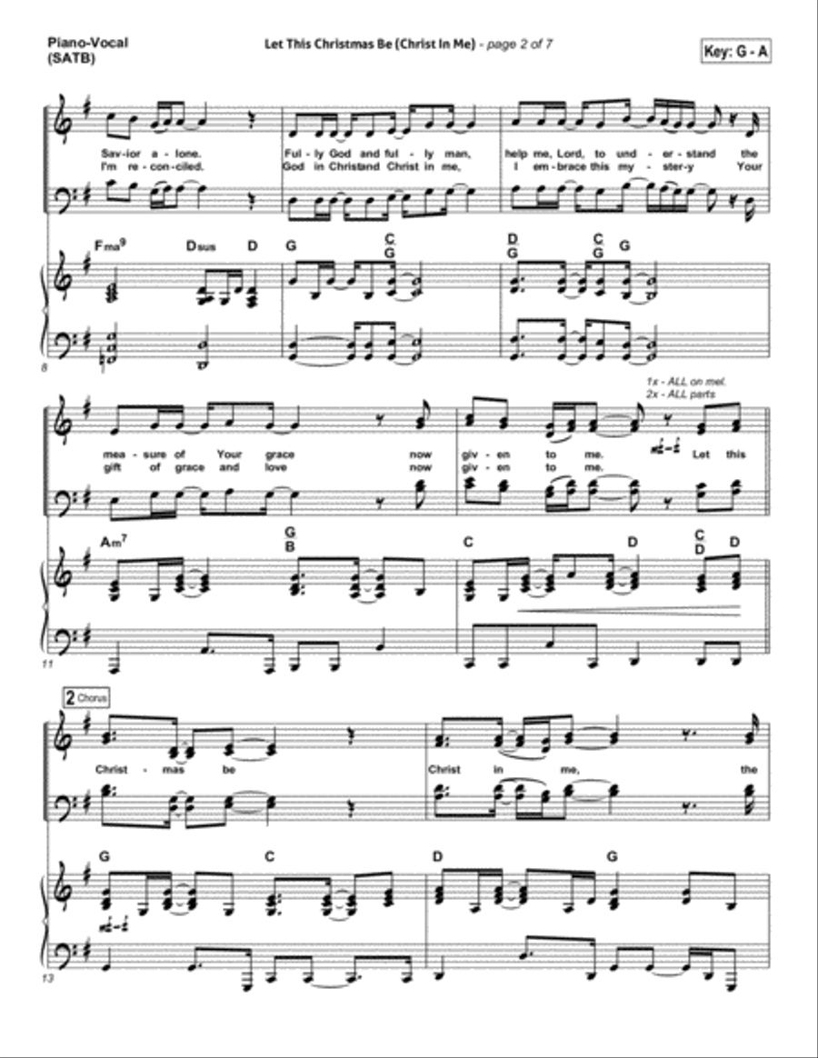Let This Christmas Be (Christ In Me) - Orchestration Orchestra scores gallery preview page 5