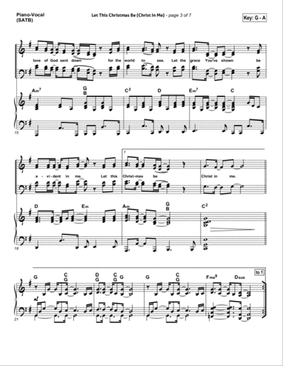 Let This Christmas Be (Christ In Me) - Orchestration Orchestra scores gallery preview page 6