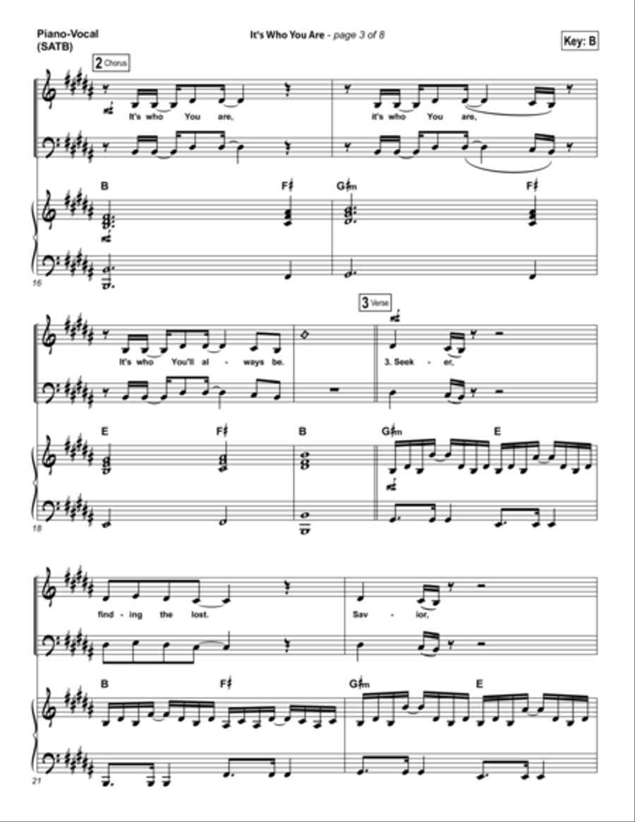 It's Who You Are - Orchestration Orchestra scores gallery preview page 6