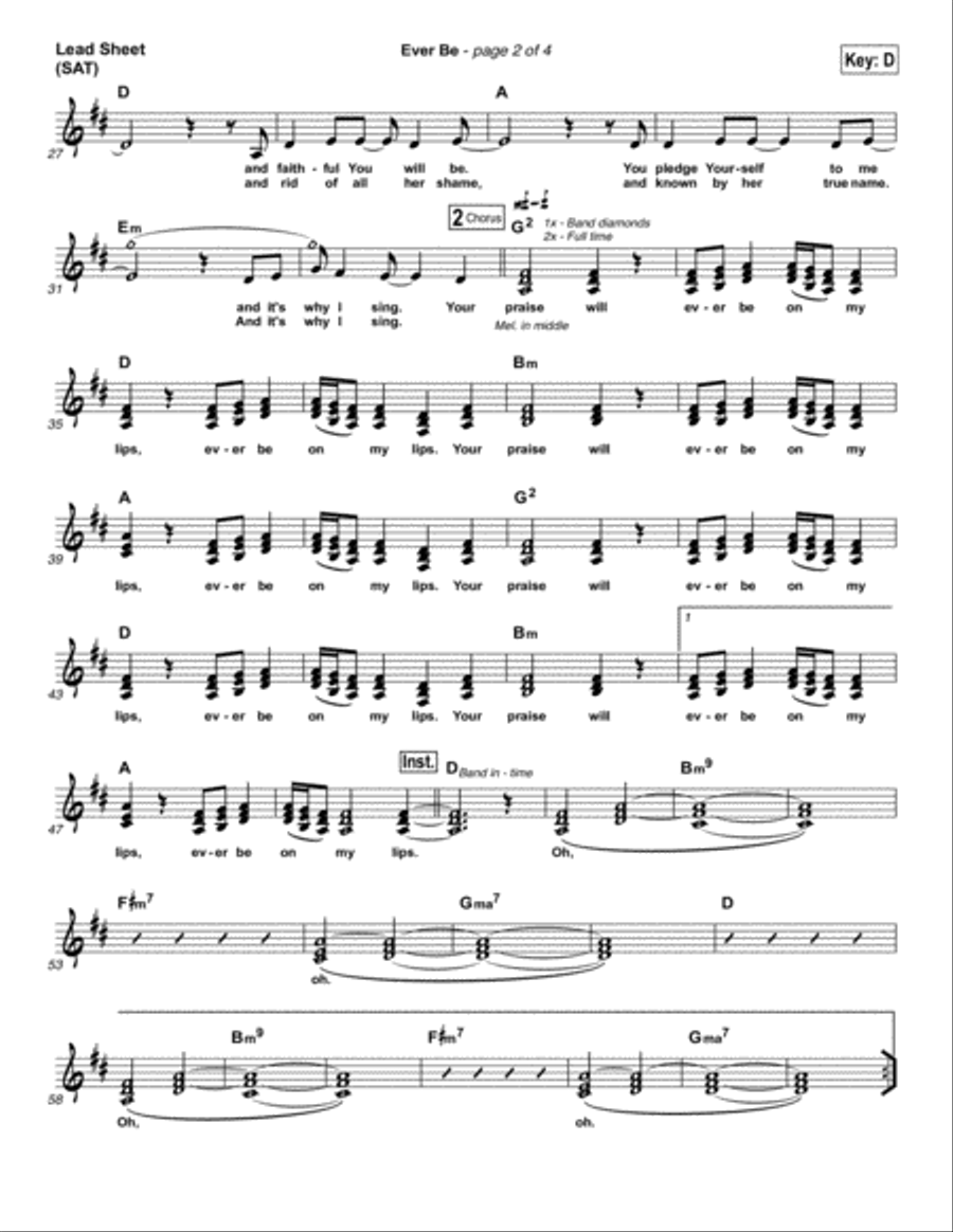 Ever Be - Orchestration Orchestra scores gallery preview page 2