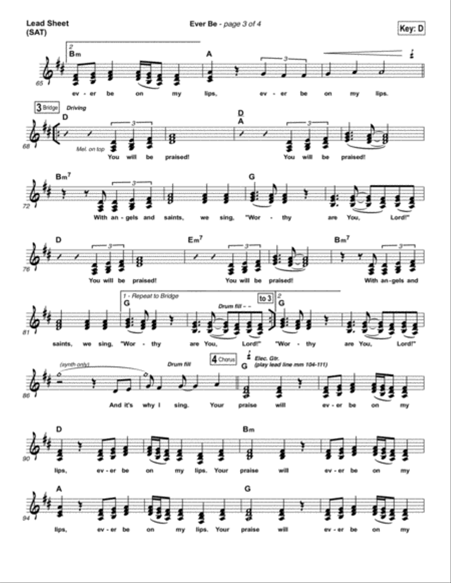 Ever Be - Orchestration Orchestra scores gallery preview page 3