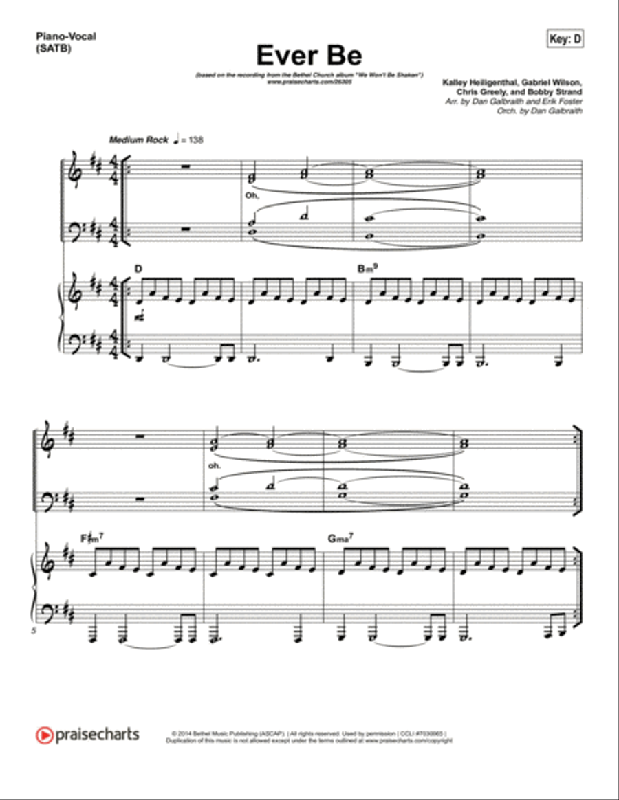 Ever Be - Orchestration Orchestra scores gallery preview page 5