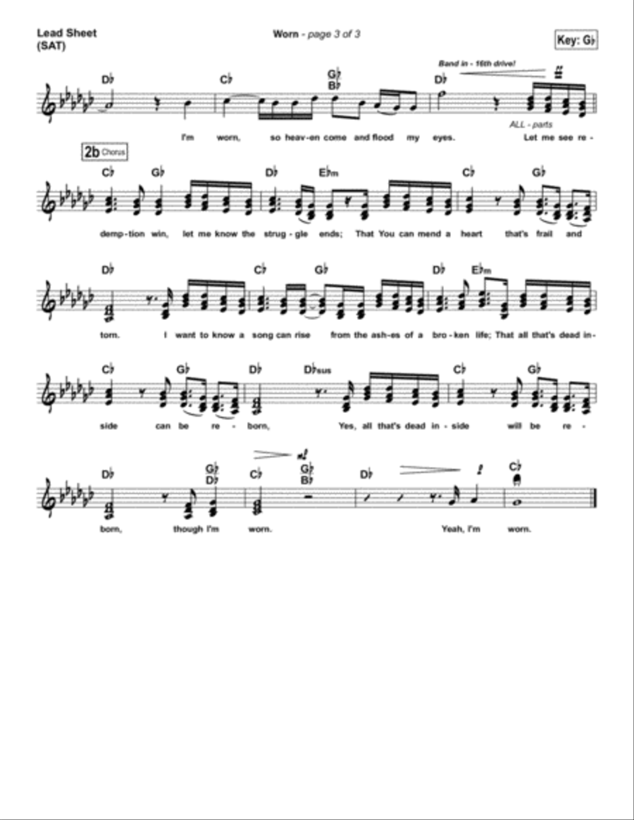 Worn - Orchestration Orchestra scores gallery preview page 3