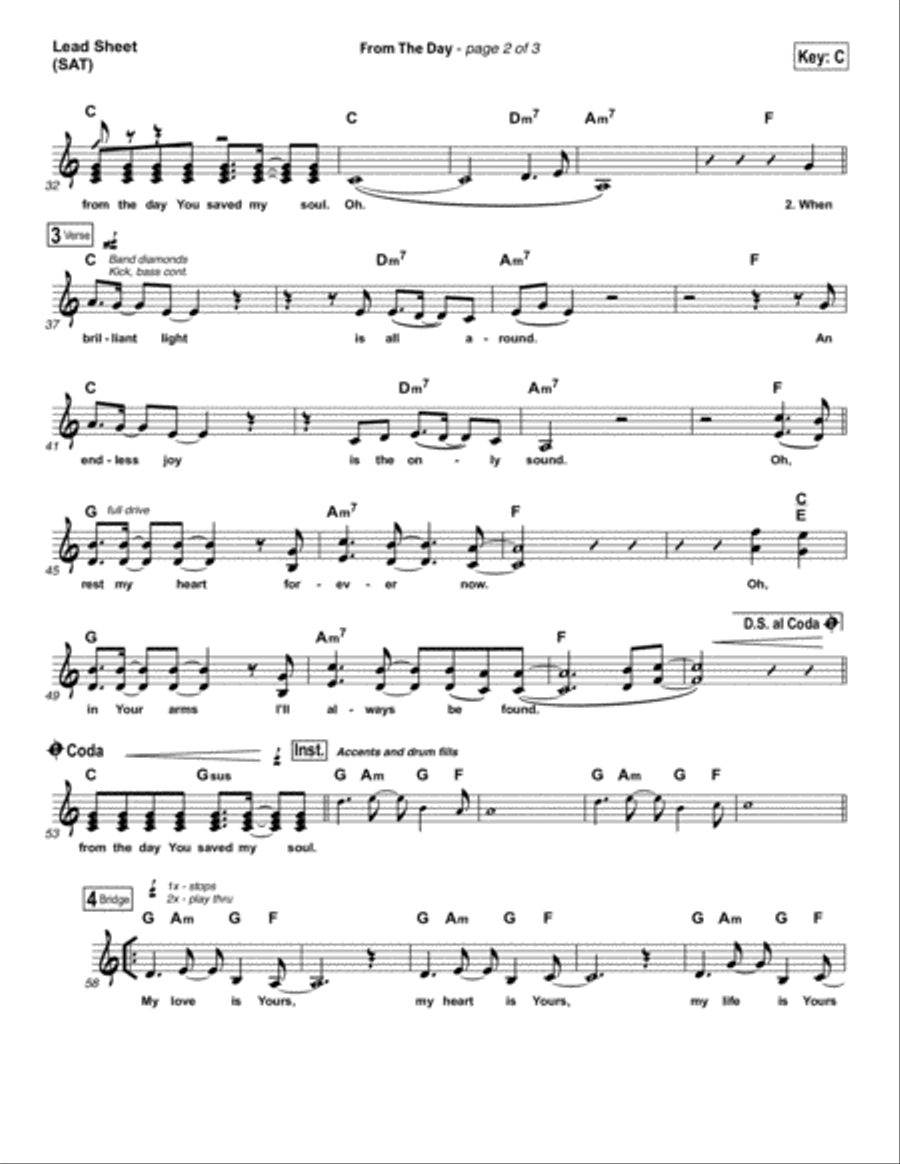 From The Day - Orchestration Orchestra scores gallery preview page 2