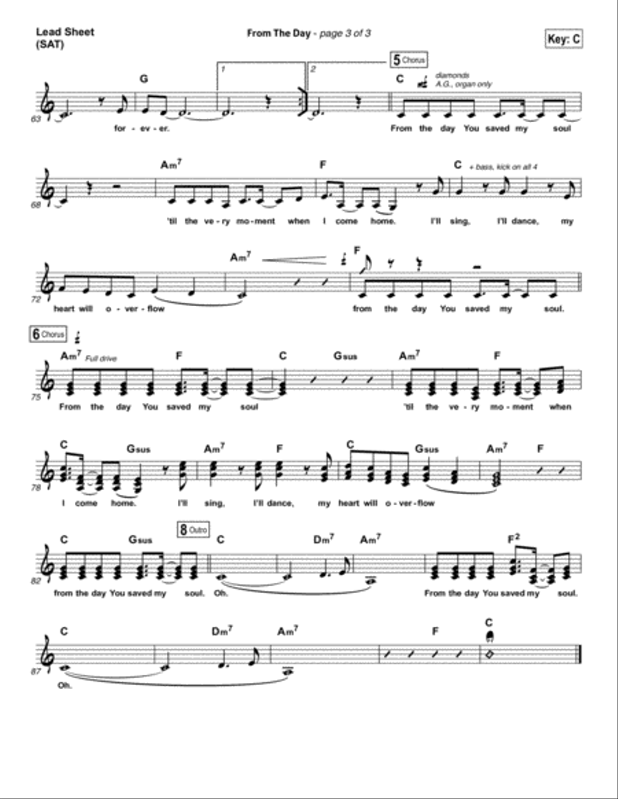From The Day - Orchestration Orchestra scores gallery preview page 3