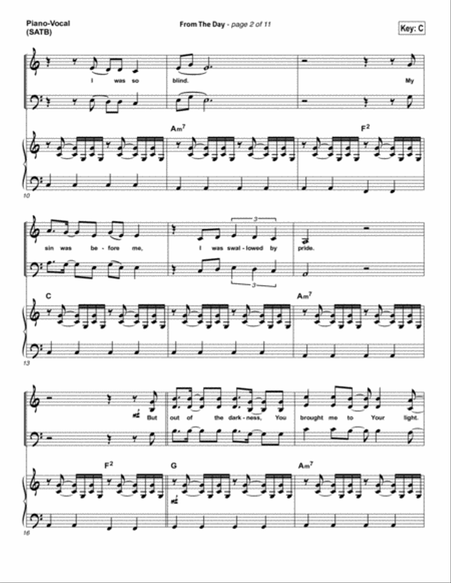 From The Day - Orchestration Orchestra scores gallery preview page 5