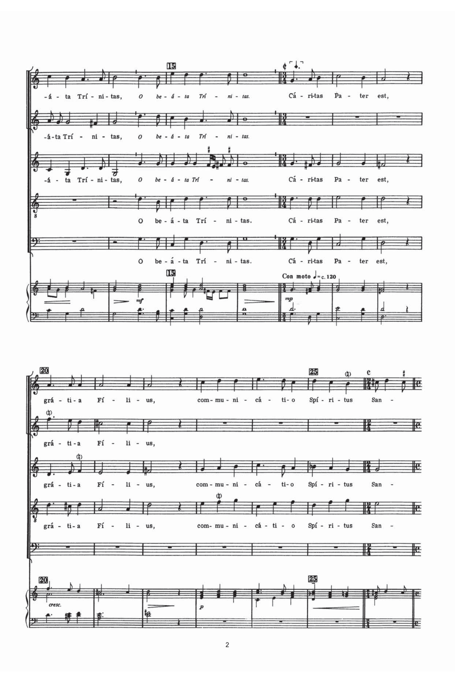 Tibi Laus Tibi Laus Piano, Vocal, Guitar scores gallery preview page 2