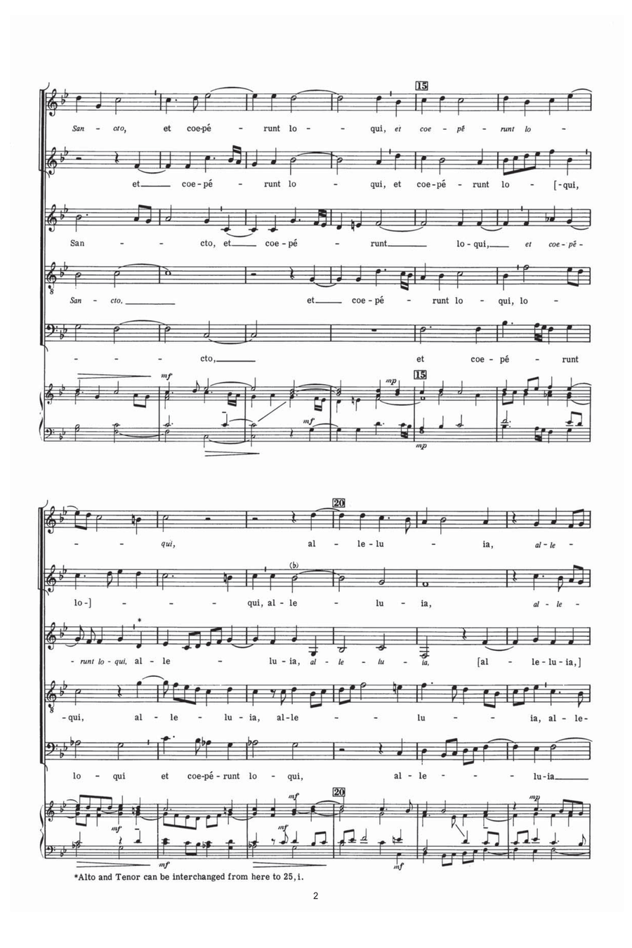 Repleti Sunt Omnes Repleti Sunt Omnes Piano, Vocal, Guitar scores gallery preview page 2