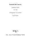 Fantasies 1-42 (1610) (arrangements for 3-6 recorders)