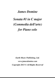 Sonata #1 in C major (Commedia dell’arte all’improvviso)