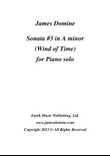 Sonata #3 in A minor (Wind of Time)