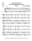 O Lord, Our God, How Wonderful Your Name (Psalm 8)