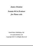 Sonata #4 in B minor