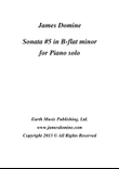 Sonata #5 in B-flat minor