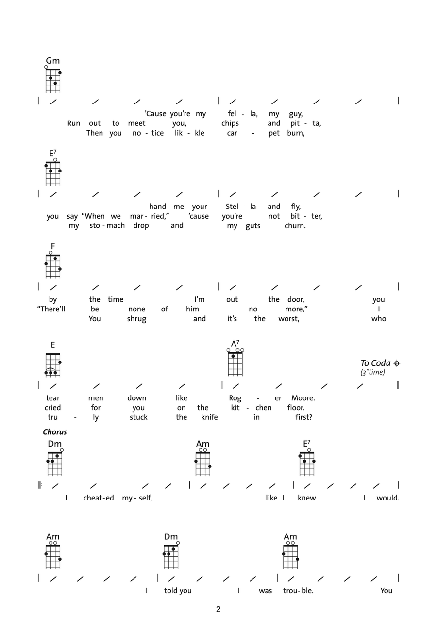 You Know I'm No Good Ukulele scores gallery preview page 2