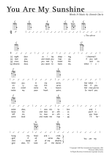 You Are My Sunshine mini preview
