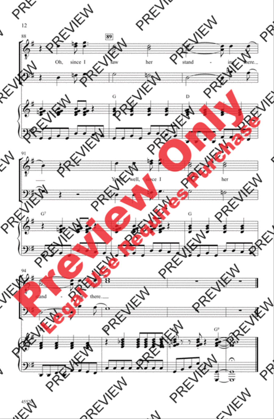 I Saw Her Standing There I Saw Her Standing There Men's Choir scores gallery preview page 12