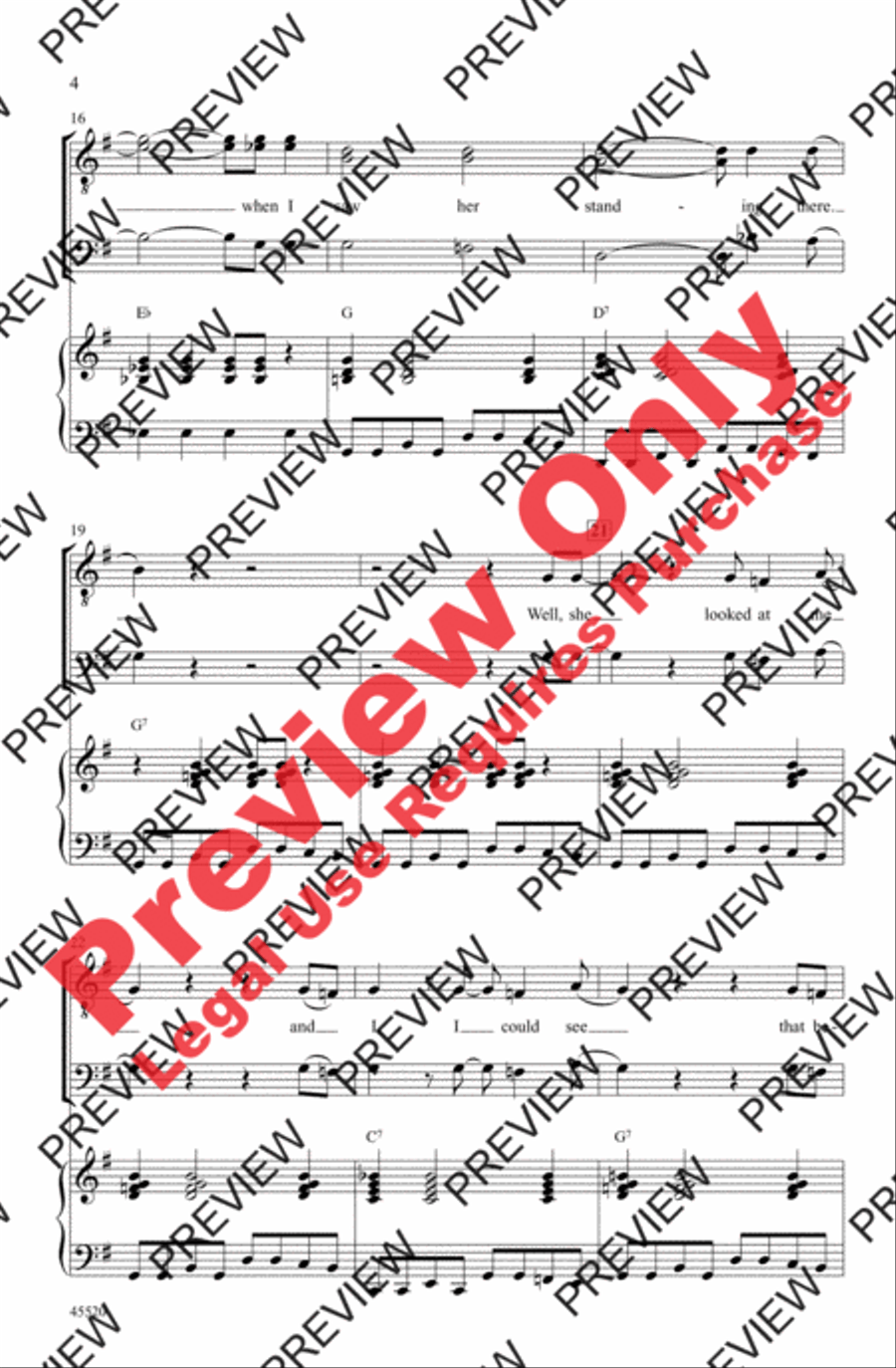 I Saw Her Standing There I Saw Her Standing There Men's Choir scores gallery preview page 4