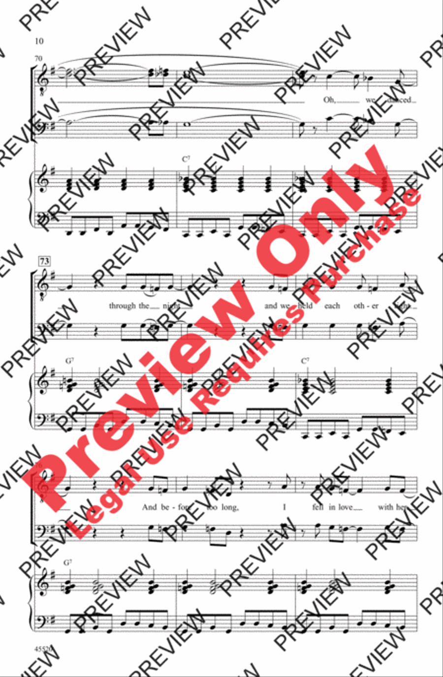 I Saw Her Standing There I Saw Her Standing There Men's Choir scores gallery preview page 10