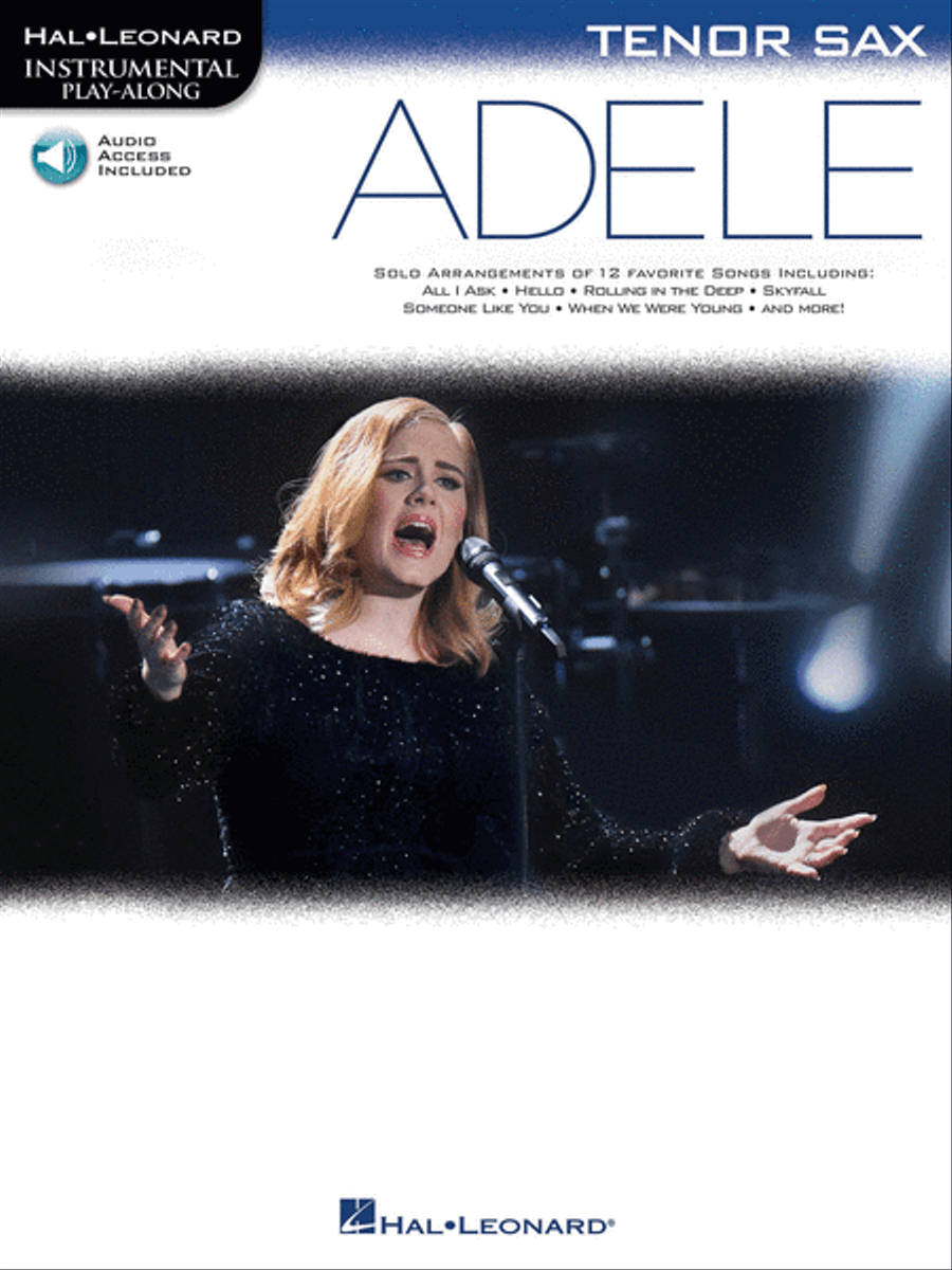 Adele Tenor Saxophone scores gallery preview page 1