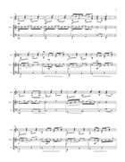 The Entertainer, a Ragtime Two Step, violin (or flute), cello, and guitar Small Ensemble scores gallery preview page 5