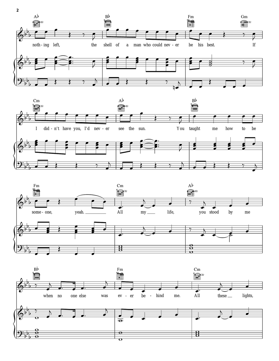 Drag Me Down Drag Me Down Piano, Vocal scores gallery preview page 2