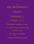 THE BEETHOVEN DUETS FOR CELLO VOLUME 2 SCHERZI 4, 5 and 6