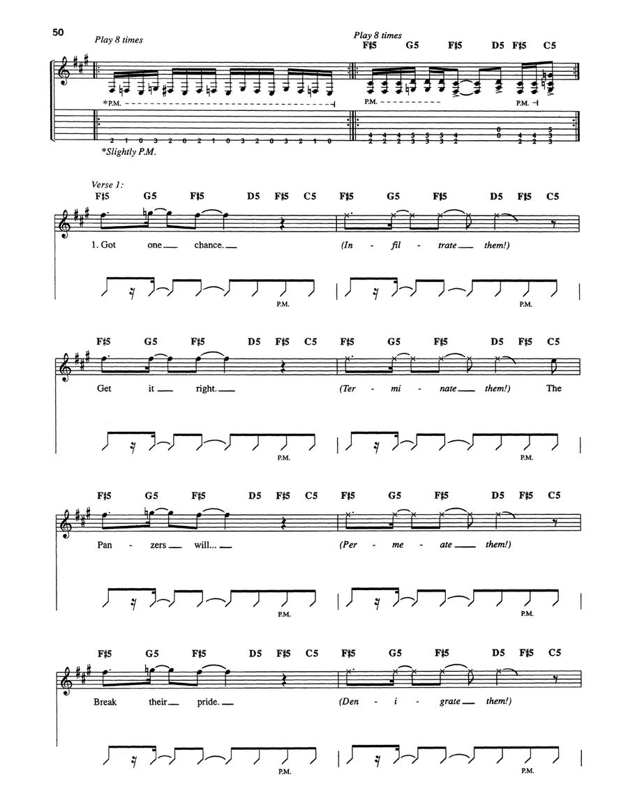 Take No Prisoners Take No Prisoners Acoustic Guitar scores gallery preview page 2