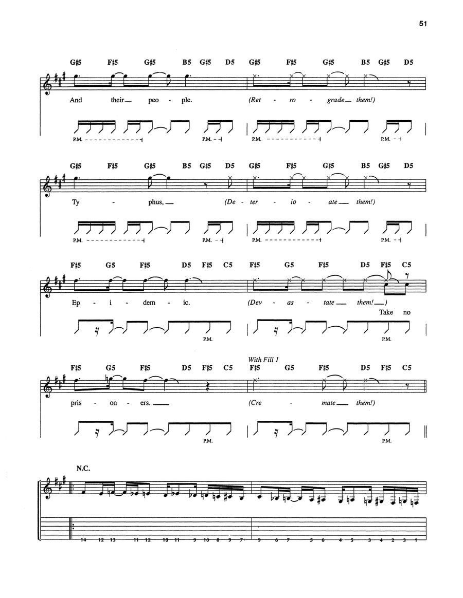 Take No Prisoners Take No Prisoners Acoustic Guitar scores gallery preview page 3