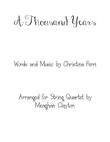 A Thousand Years