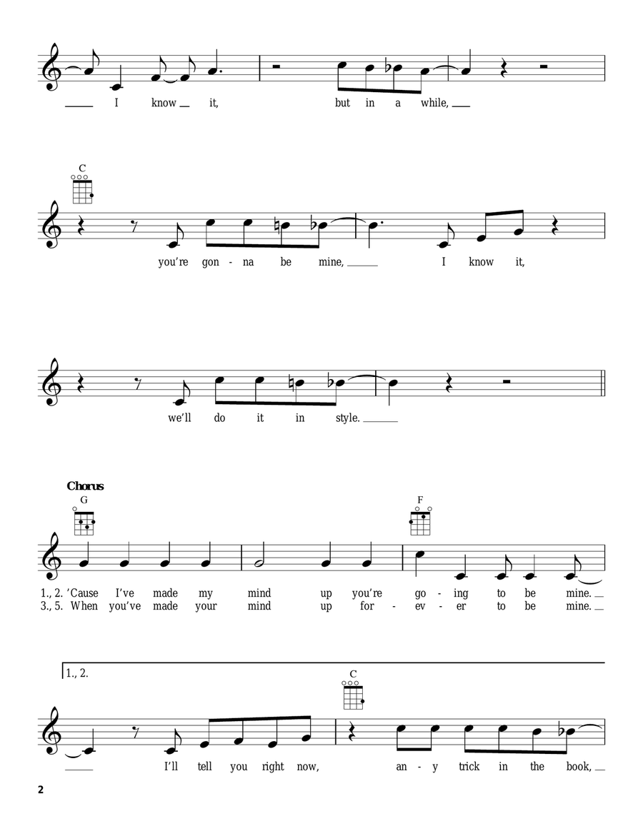 Sunshine Superman Sunshine Superman Ukulele scores gallery preview page 2