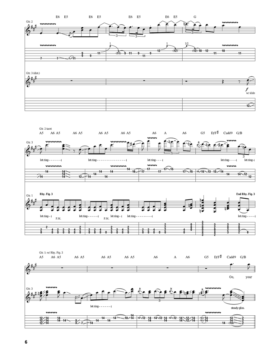 Tie Your Mother Down Tie Your Mother Down Acoustic Guitar scores gallery preview page 6