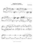 Song for Carolyn