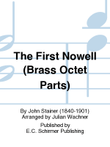 The First Nowell (Brass Octet Parts)
